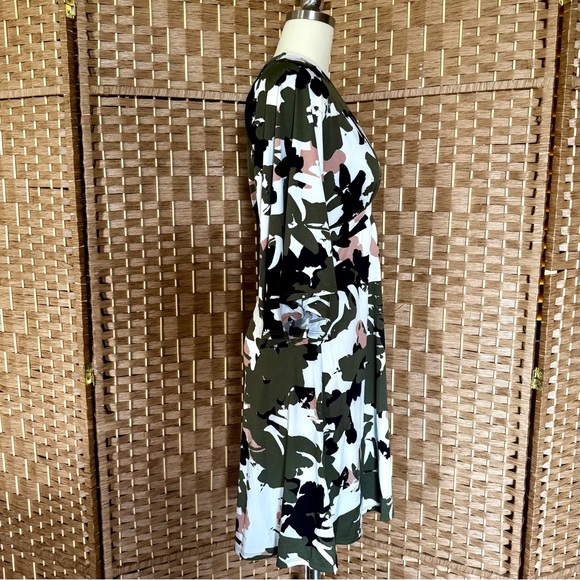 NWT Veronica M Sonora kimono sleeve dress L - Picture 5 of 13